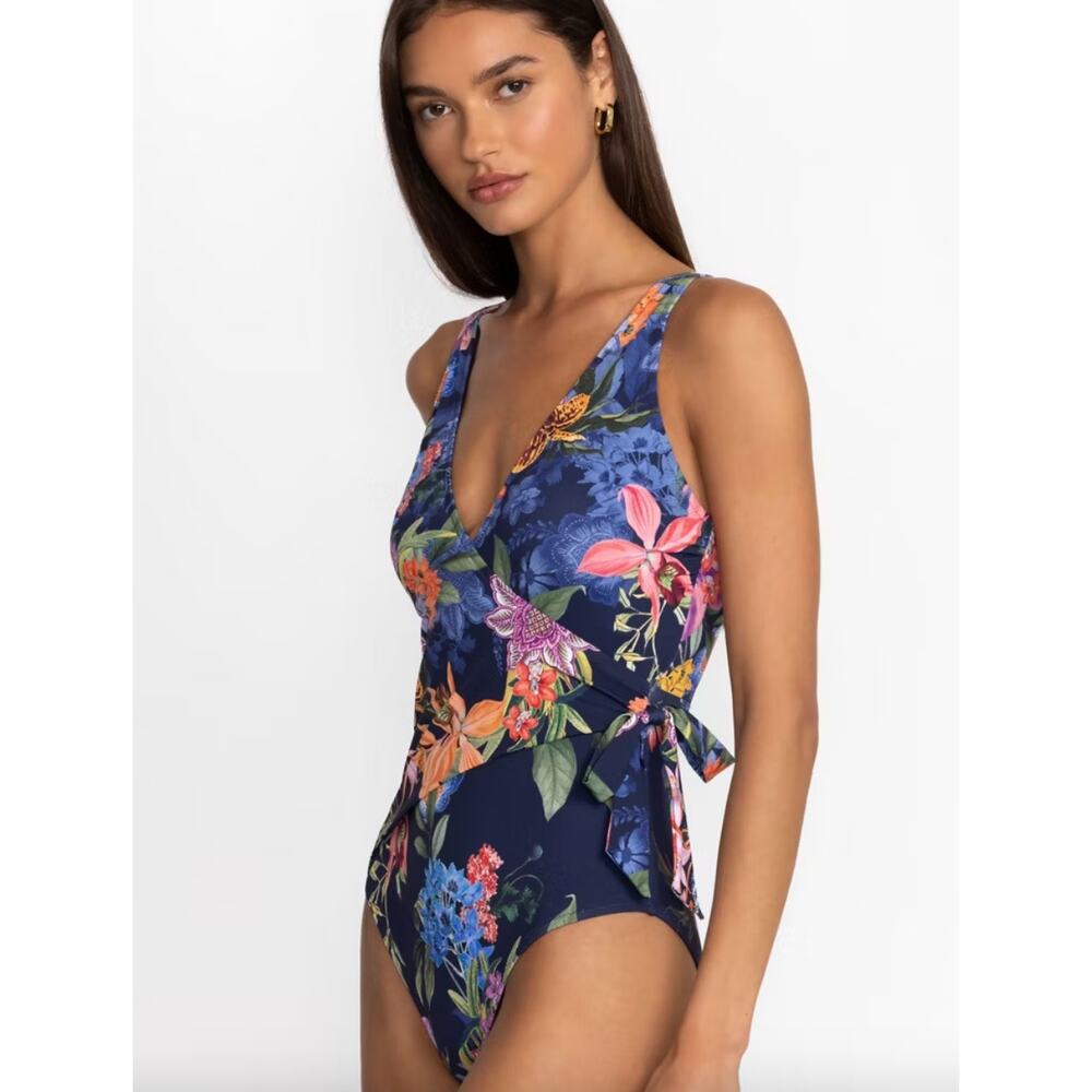 Johnny Was NEON JUNGLE WRAP ONE PIECE